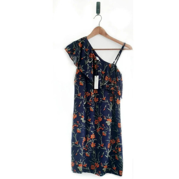 Revolve x Heartloom Bailey Floral Dress One Shoulder Mini Size XS - Picture 4 of 5